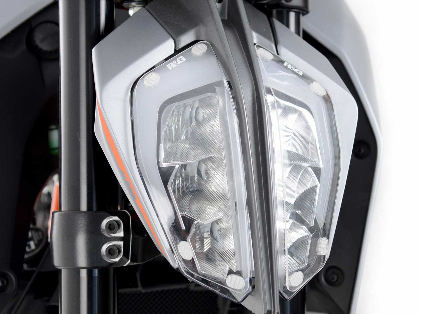 HLS0076 - R&G RACING KTM 125 / 790 / 890 R Duke Headlight Guards (pair)