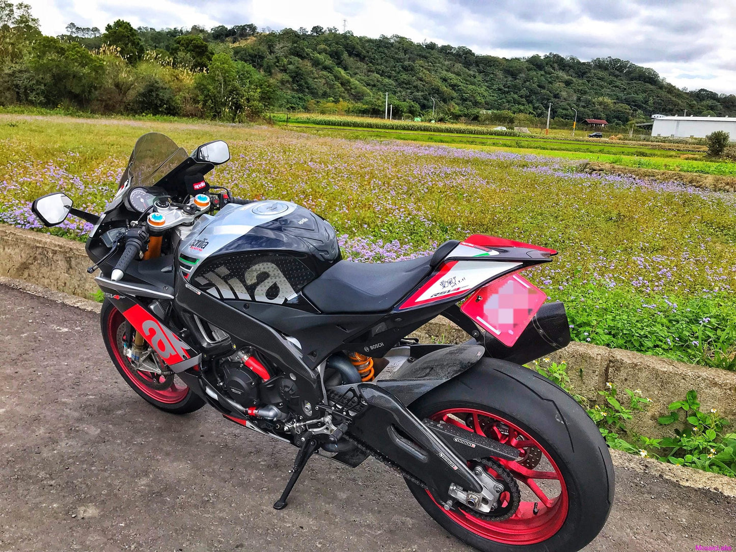 CARBON2RACE Aprilia RSV4 (15/20) Carbon Swingarm Covers