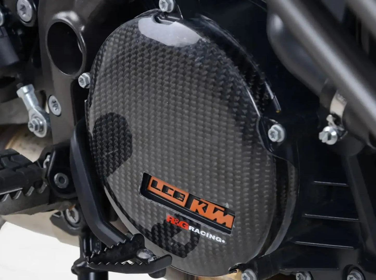 ECS0103 - R&G RACING KTM 1050 Adventure / 1290 Super Adventure / Super Duke R Carbon Engine Case Slider (right)