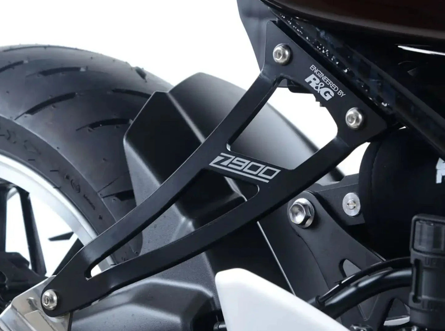 EH0084 - R&G RACING Kawasaki Z900RS (2018+) Exhaust Hanger & Blanking Plate Kit