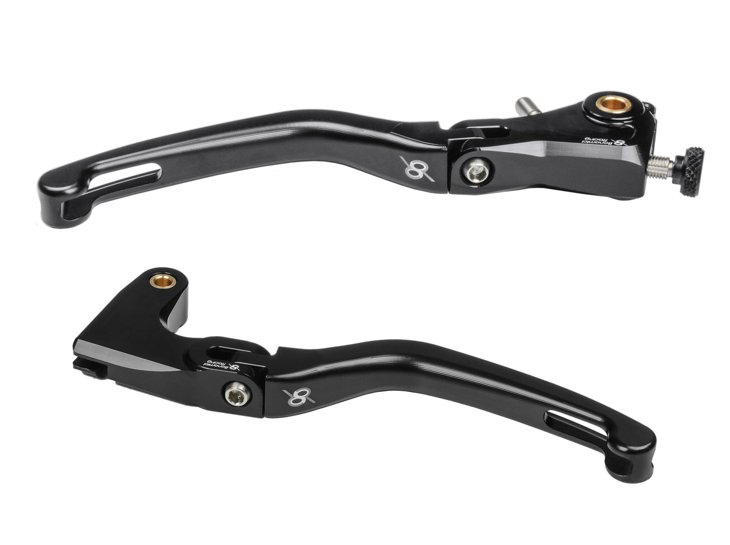 KL180 - BONAMICI RACING Triumph Daytona 675R / Speed Triple 1050 (11/17) Handlebar Levers (folding)