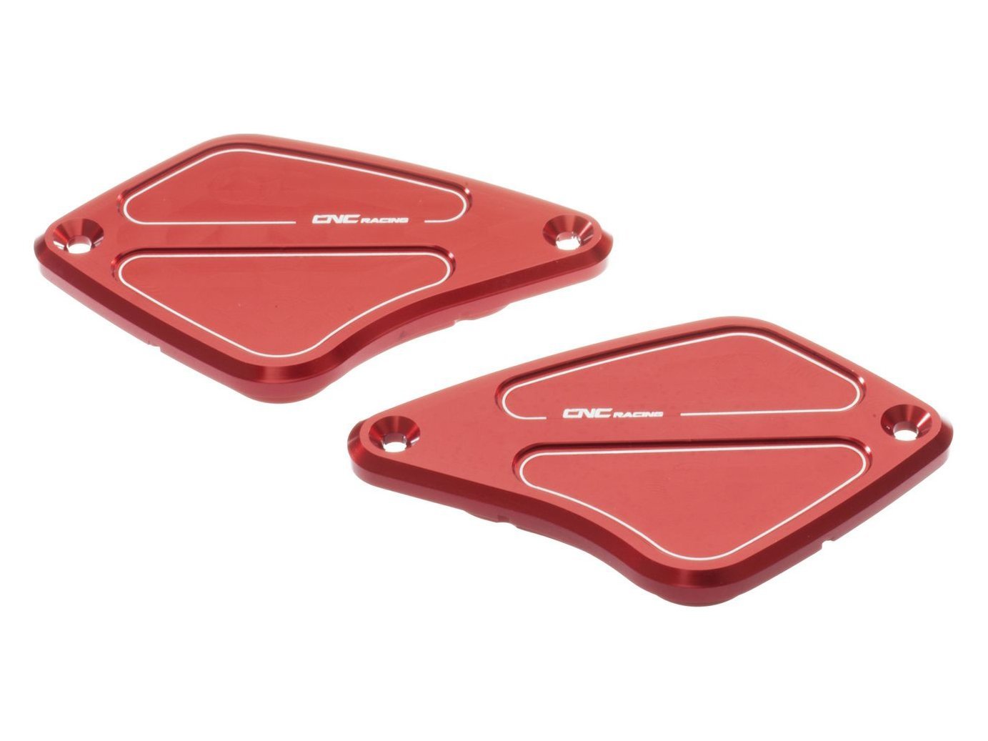 KT050 - CNC RACING Ducati Diavel / XDiavel Front Brake & Clutch Fluid Tank Caps Set