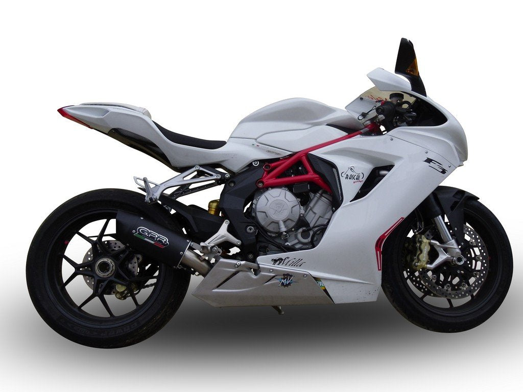 GPR MV Agusta F3 675/800 (18/...) Slip-on Exhaust "Furore Nero"