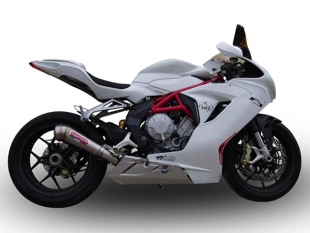 GPR MV Agusta F3 675/800 (12/17) Slip-on Exhaust "Powercone Evo" (EU homologated)