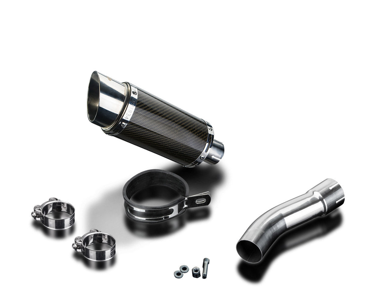 DELKEVIC BMW F800GT Slip-on Exhaust Mini 8" Carbon