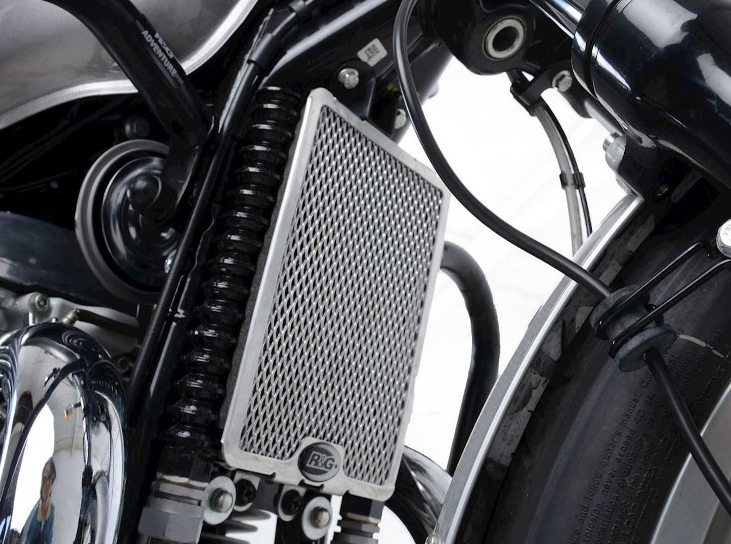 OCG0037 - R&G RACING Royal Enfield 650 Interceptor / Continental GT (2019+) Oil Cooler Guard