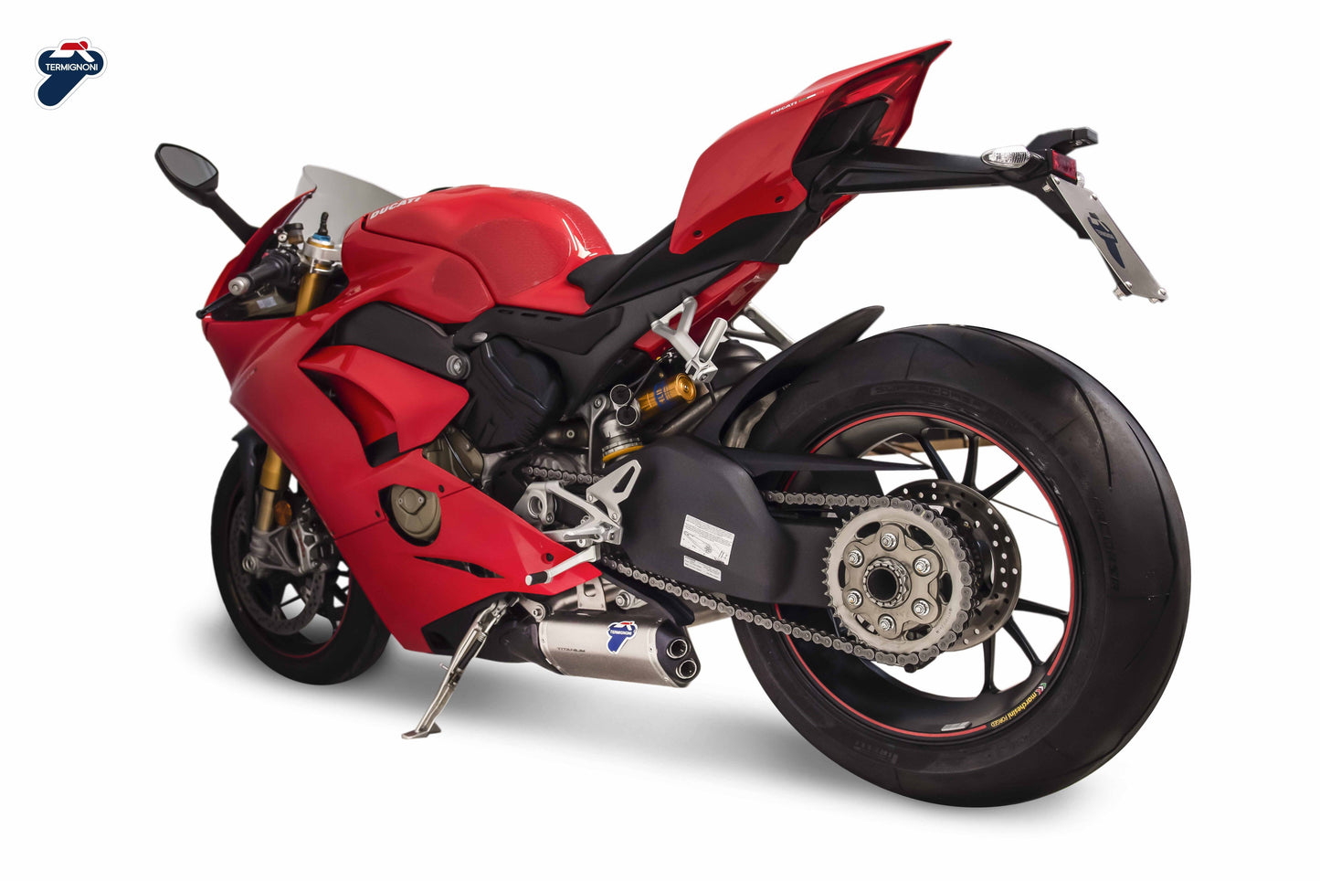 D184 - TERMIGNONI Ducati Panigale V4 (2018+) Dual Racing Exhaust System