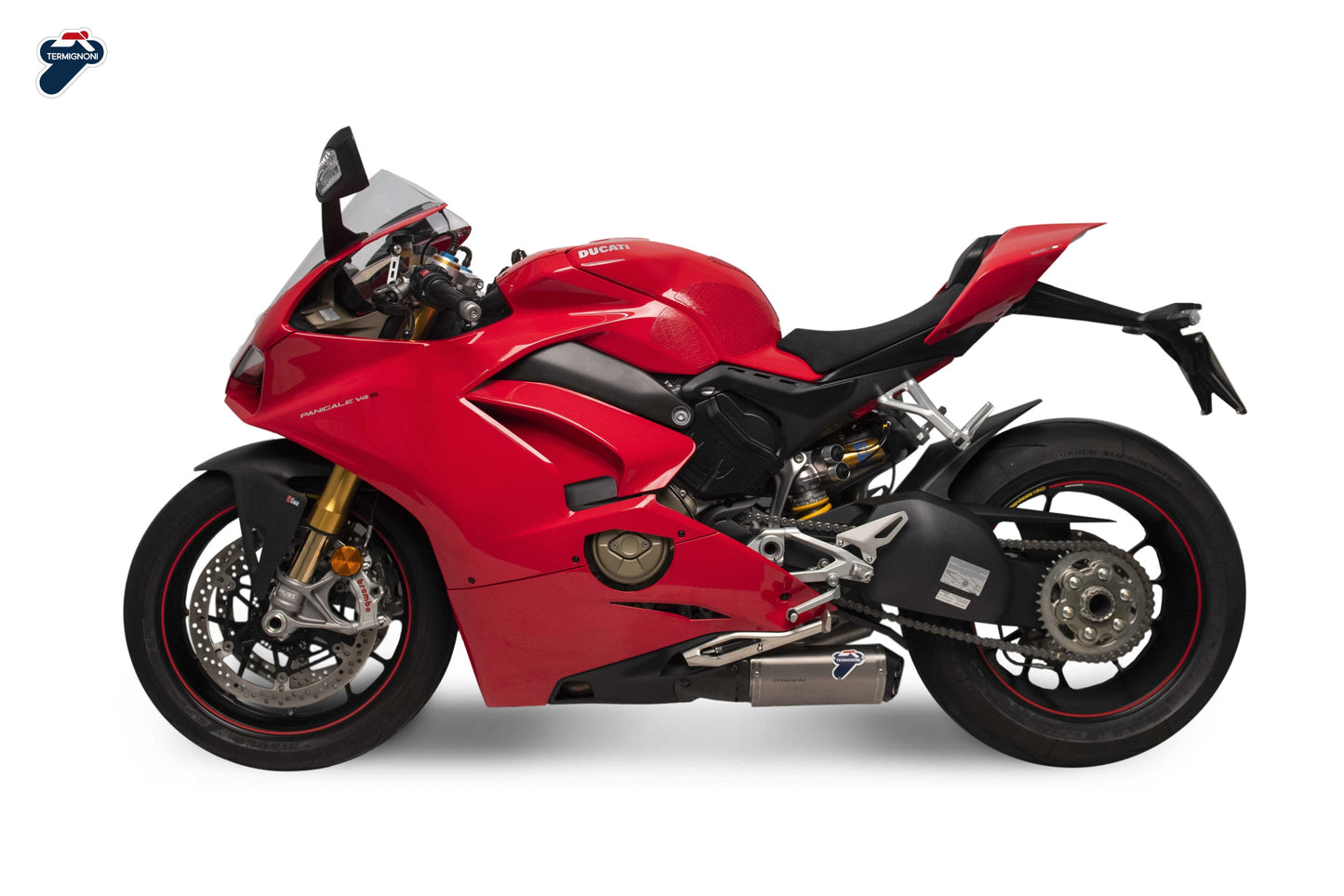 D184 - TERMIGNONI Ducati Panigale V4 (2018+) Dual Racing Exhaust System