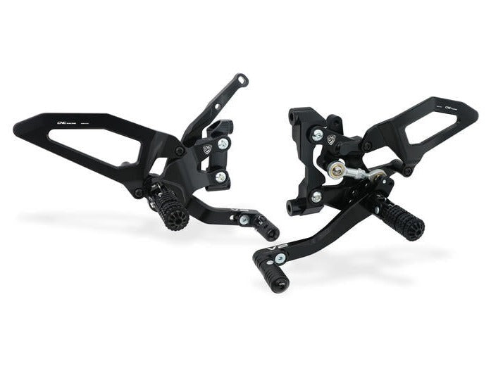 PE411 - CNC RACING Ducati Streetfighter V2 (2022+) Adjustable Rearset