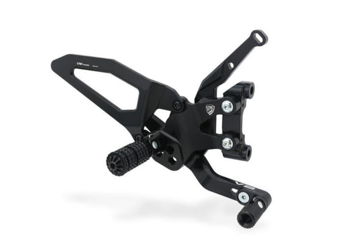 PE411 - CNC RACING Ducati Streetfighter V2 (2022+) Adjustable Rearset