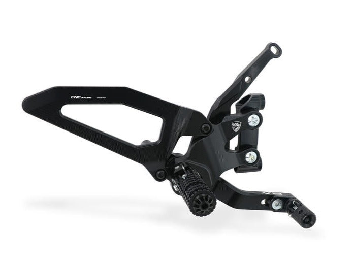 PE411 - CNC RACING Ducati Streetfighter V2 (2022+) Adjustable Rearset