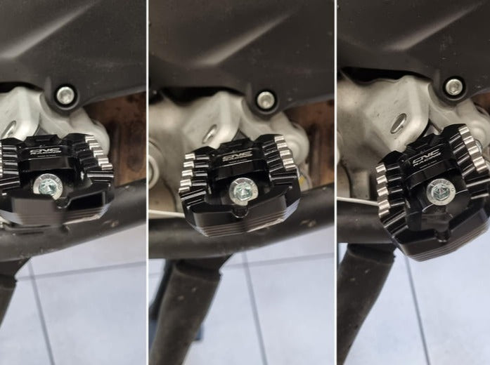 PEA20 - CNC RACING Ducati DesertX / Multistrada Driver Footpegs Kit (Touring)
