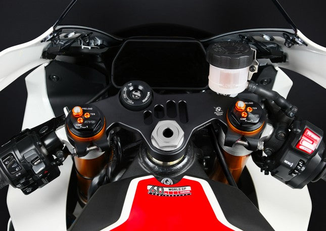 PSY1 - BONAMICI RACING Yamaha YZF-R1 (2015+) Triple Clamps Top Plate (street)