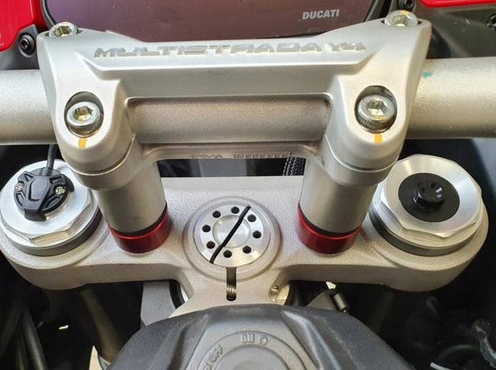 RM260 - CNC RACING Ducati Multistrada V4 (2021+) Handlebar Riser Spacers (H 20mm)