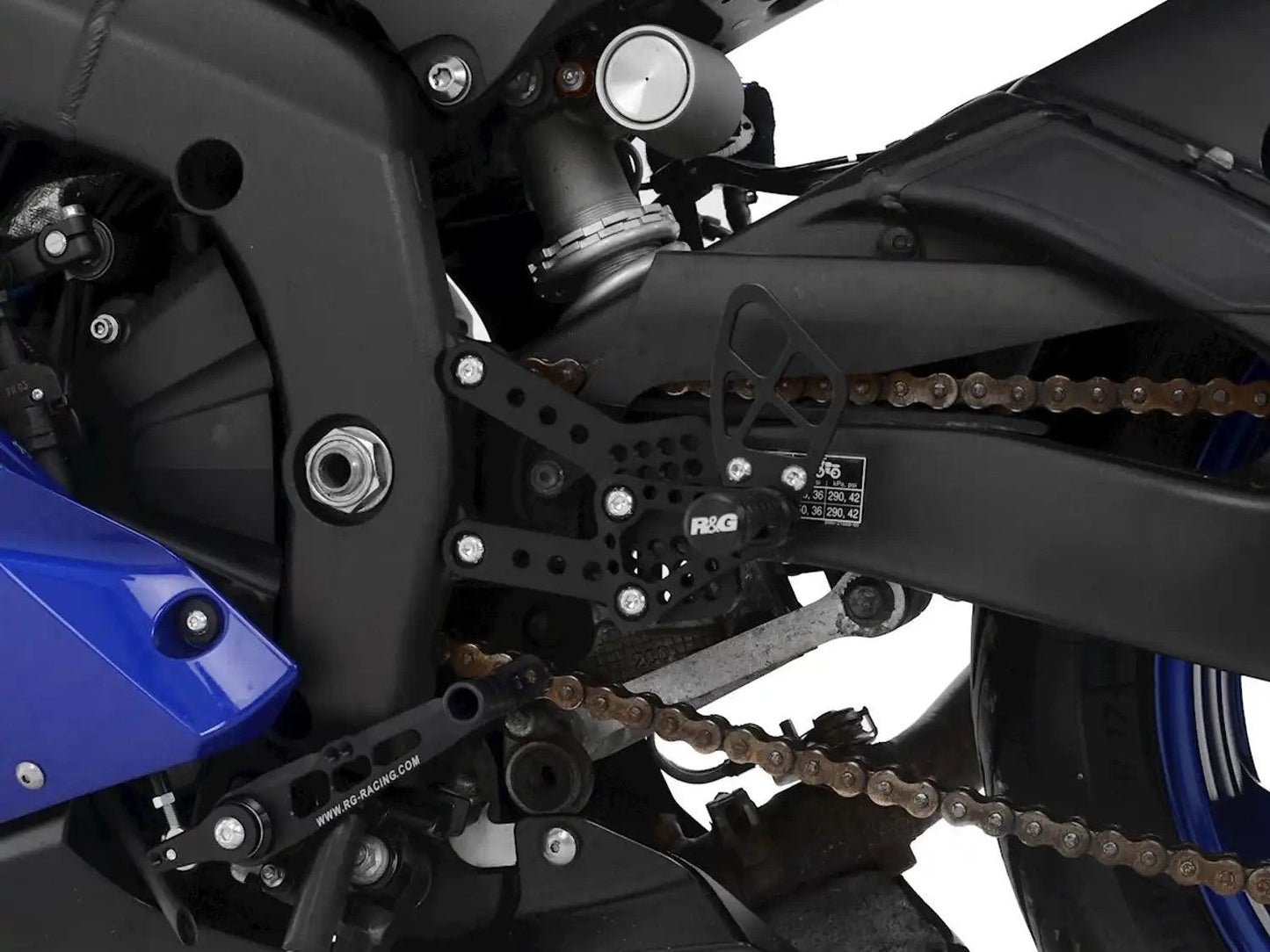 RSET33 - R&G RACING Yamaha YZF-R6 (2017+) Adjustable Rearsets