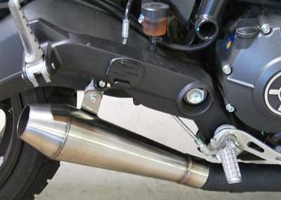 NEW RAGE CYCLES Ducati Scrambler 800 Slip-on Exhaust (Polished)