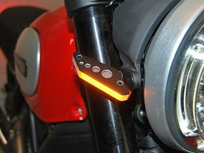 NEW RAGE CYCLES Ducati Scrambler 800 (2015+) LED Front Turn Signals