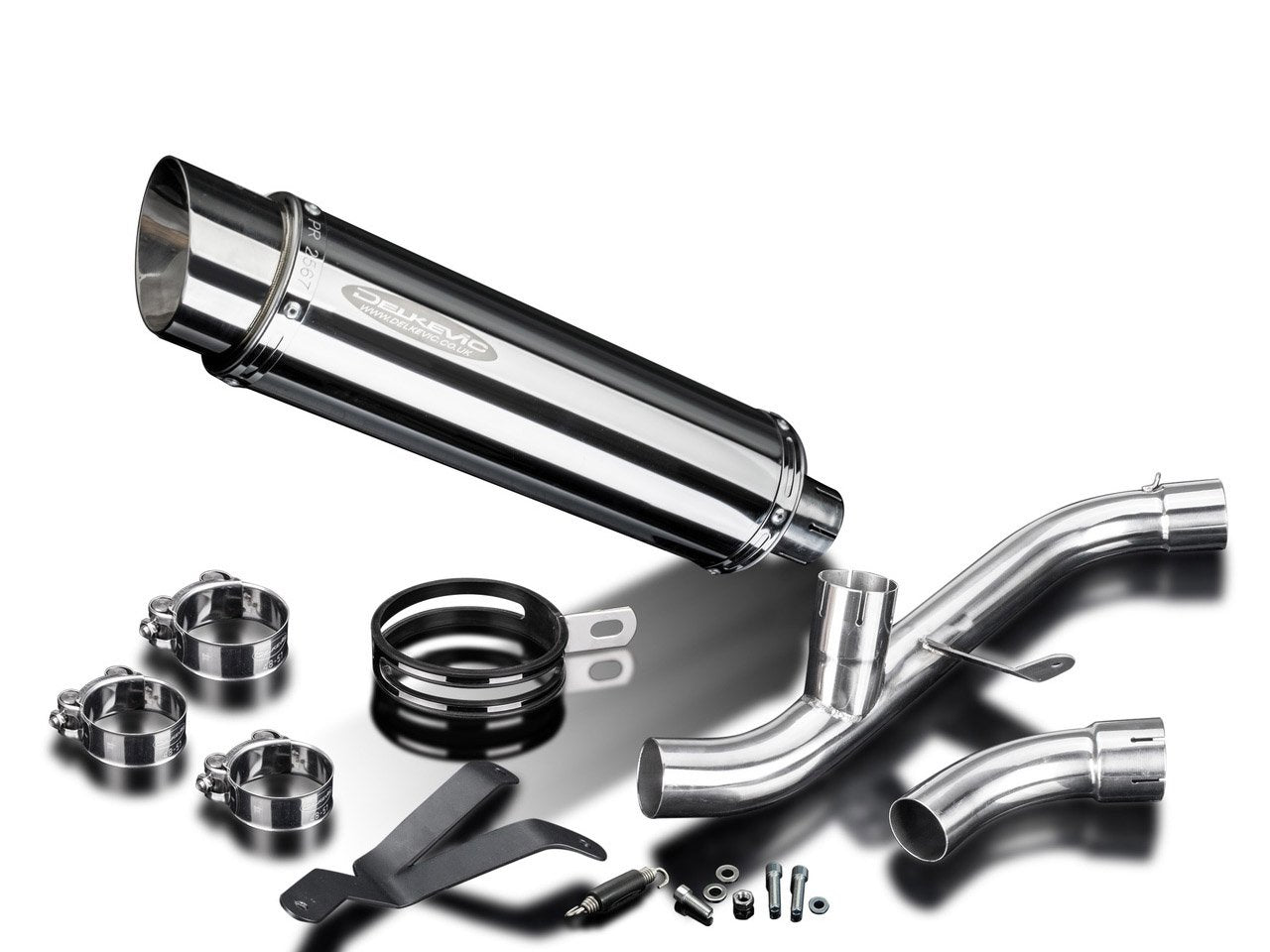 DELKEVIC Ducati Supersport 939 (17/20) De-Cat Slip-on Exhaust SL10 14"