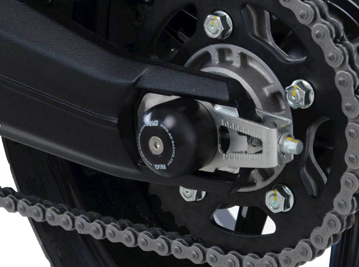 SP0066 - R&G RACING Ducati Scrambler / Monster Rear Wheel Sliders (swingarm)