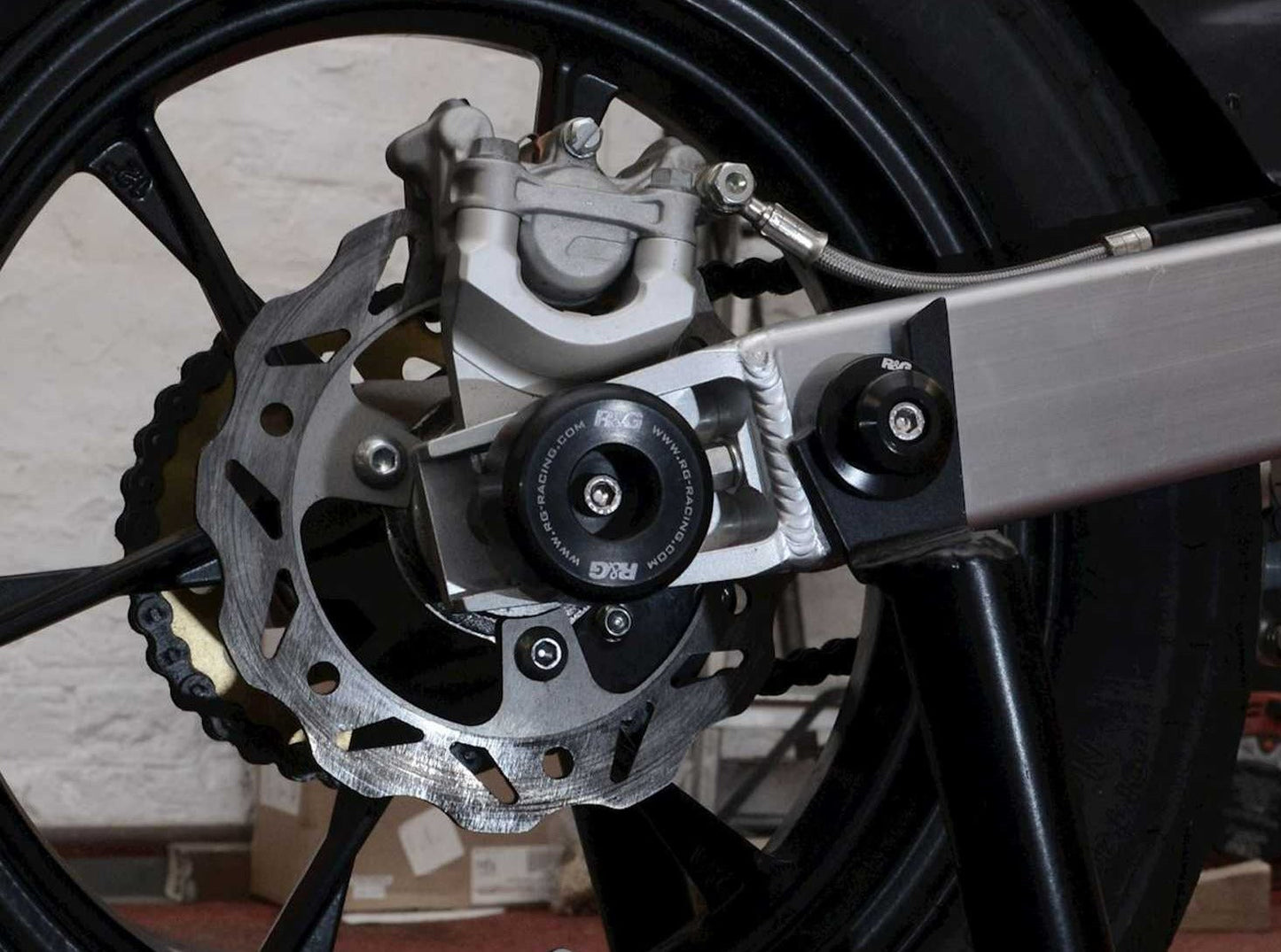 SP0094 - R&G RACING Bucci BR12GP (19/20) Rear Wheel Sliders (swingarm)