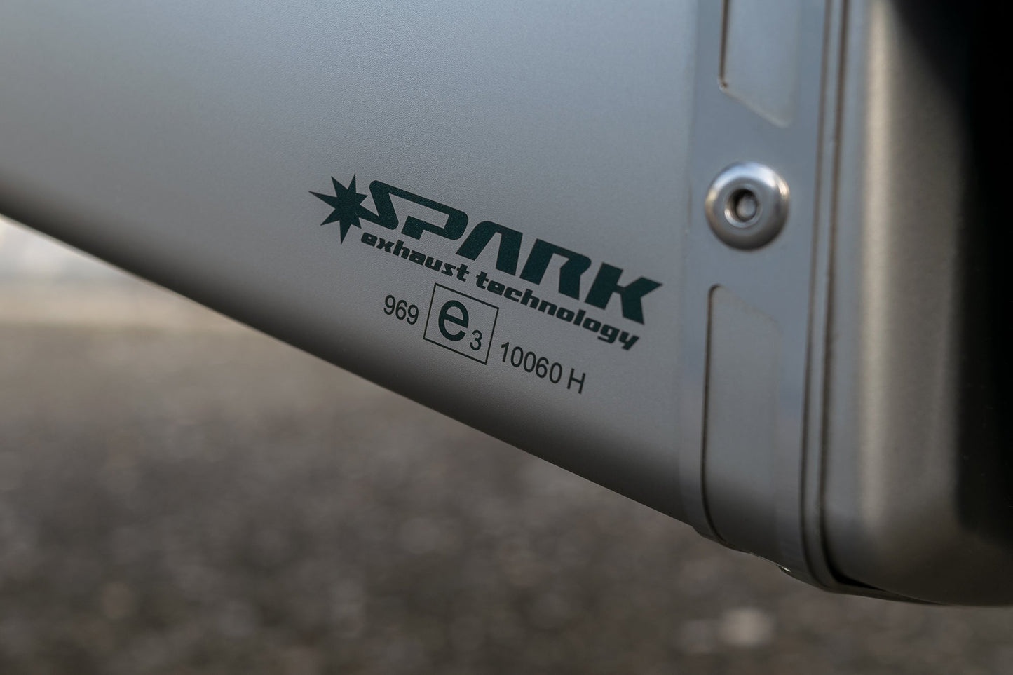 SPARK Triumph Street Triple 765 (20/22) Semi-full 3/4 Exhaust System "Grid-O" (EU homologated)