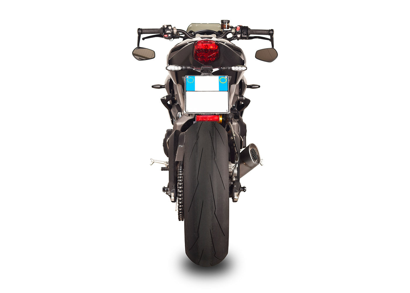 SPARK Triumph Street Triple 765 (20/22) Semi-full 3/4 Exhaust System "Grid-O" (EU homologated)