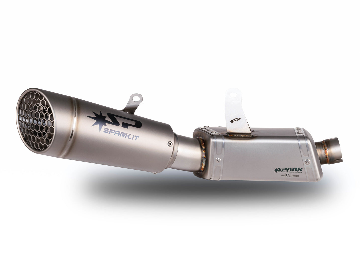 SPARK Triumph Street Triple 765 (20/22) Semi-full 3/4 Exhaust System "Grid-O" (EU homologated)