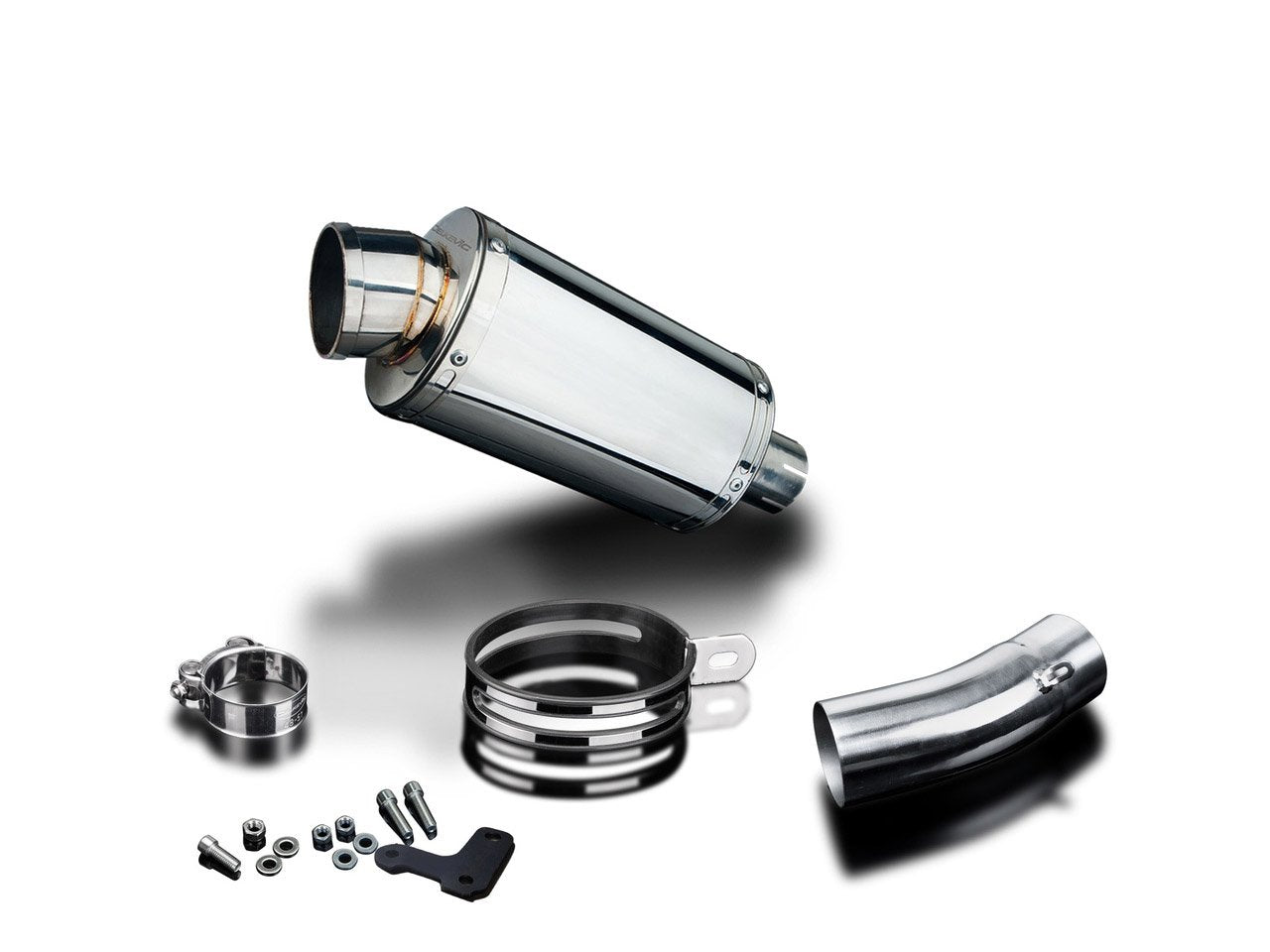 DELKEVIC Ducati Scrambler Desert Sled Slip-on Exhaust Mini 8"