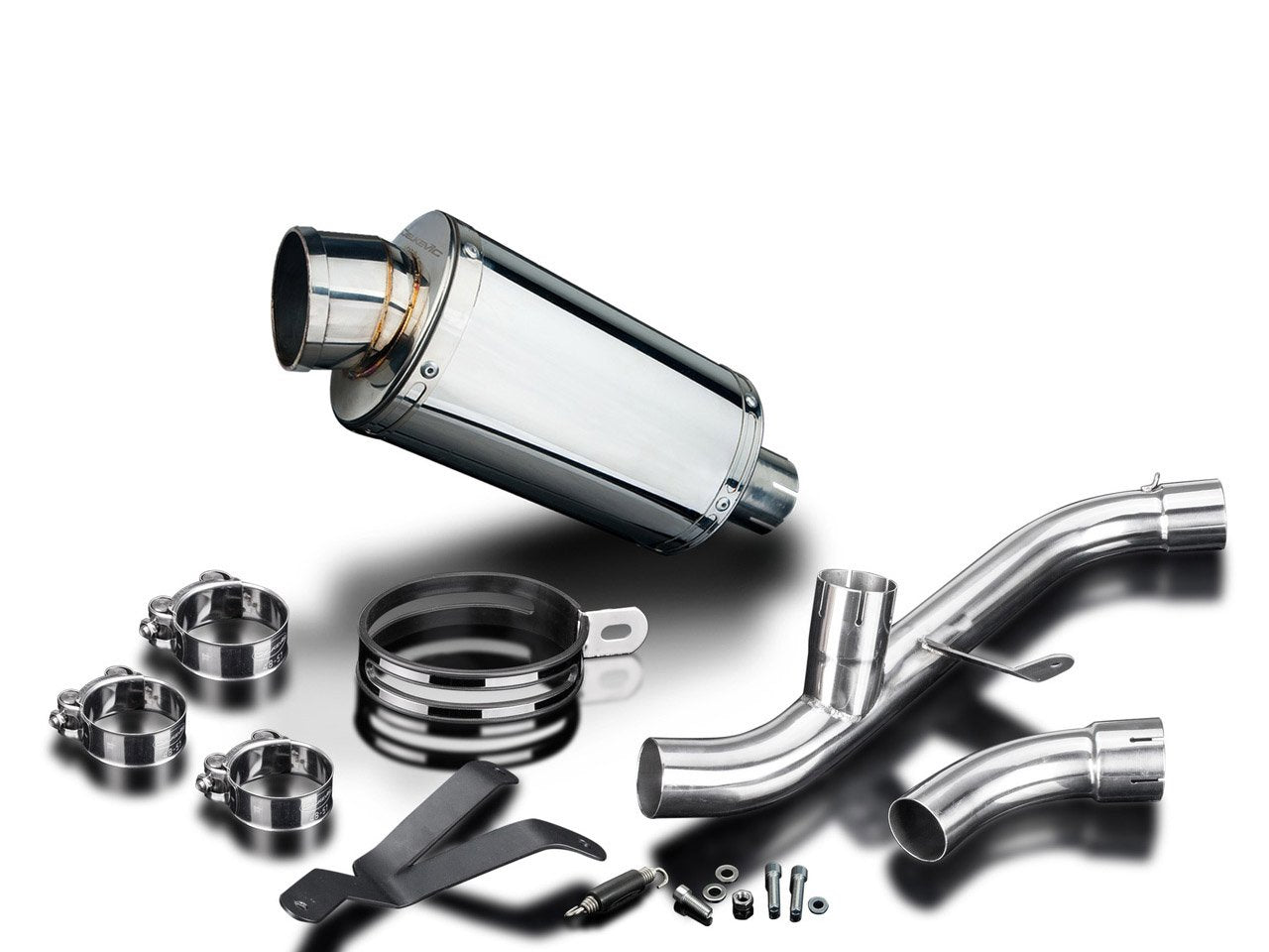 DELKEVIC Ducati Supersport 939 (17/20) De-Cat Slip-on Exhaust SS70 9"