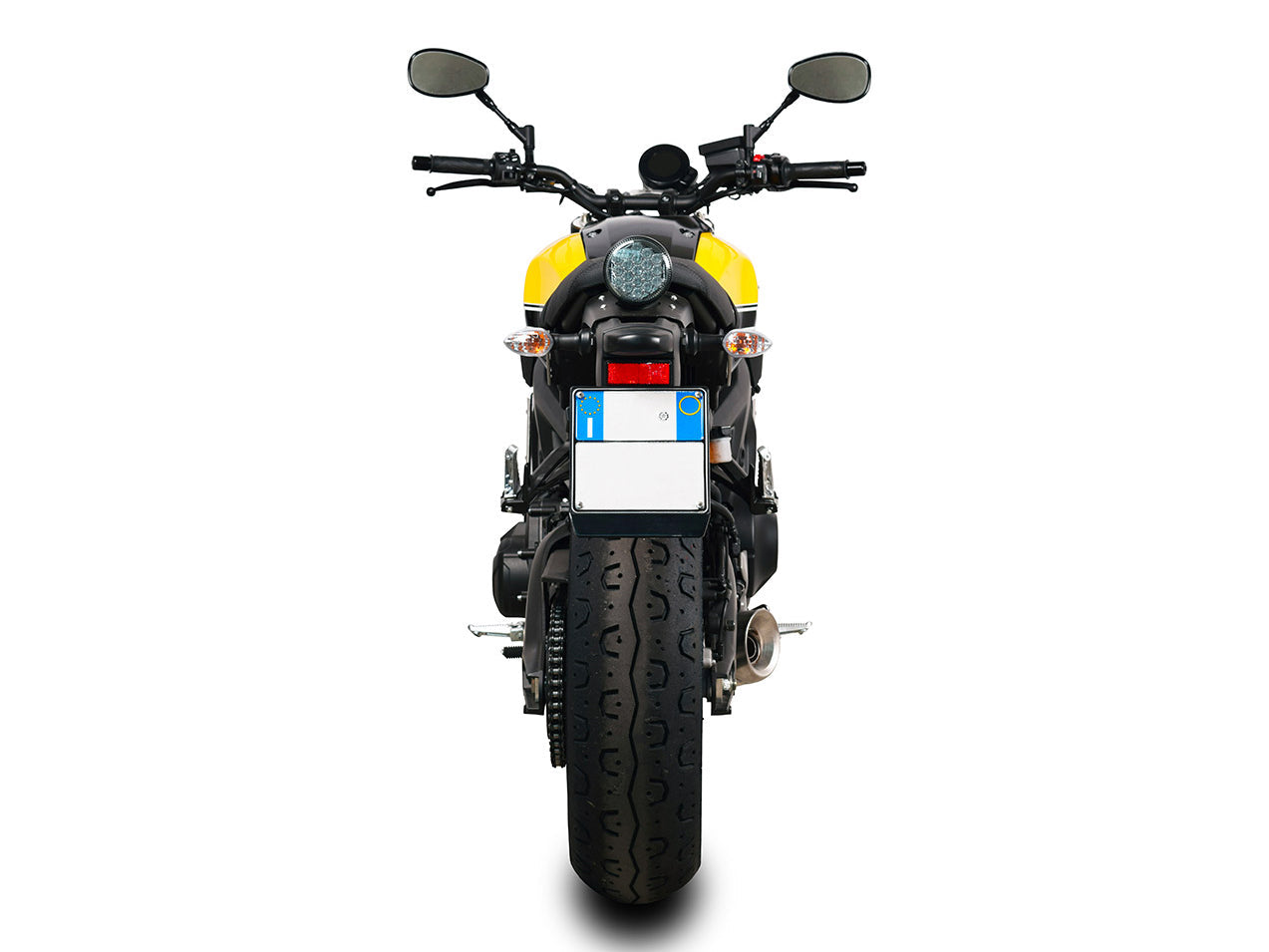 SPARK Yamaha MT-09 / XSR900 Exhaust Silencer "Evo V" Low Position (EU homologated)