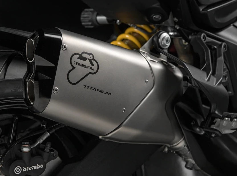 047TO - TERMIGNONI Ducati Multistrada V2 (2022+) Titanium Slip-on Exhaust (EU homologated)