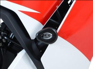 CP0375 - R&G RACING Honda CBR300R (14/20) Frame Crash Protection Sliders "Aero"