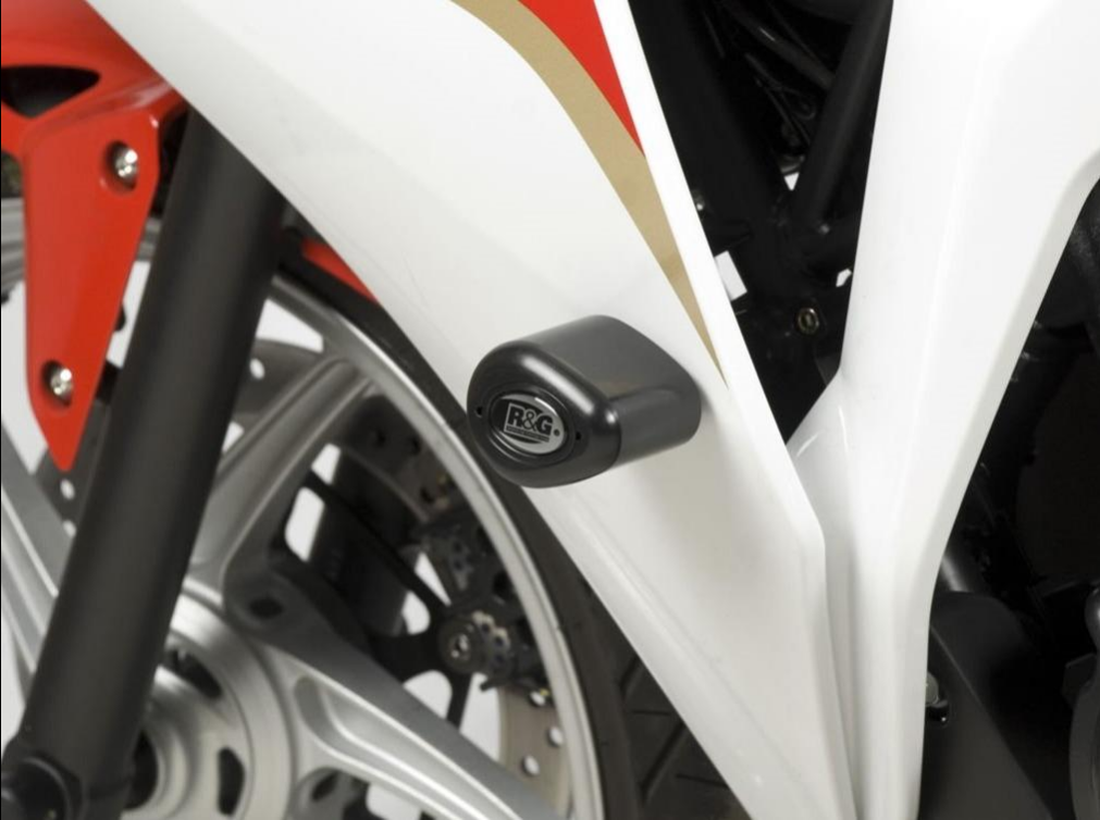 R&G RACING Honda CBR250R Frame Crash Protection Sliders "Aero"