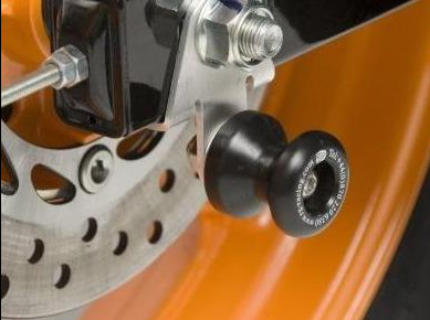 R&G RACING Honda CBR125R (11/16) Paddock Stand Bobbins (Offset)