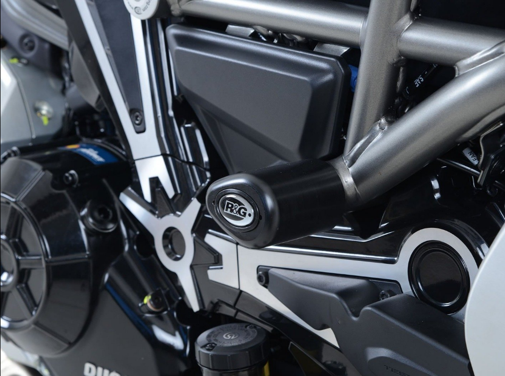 CP0401 - R&G RACING Ducati XDiavel (2016+) Frame Crash Protection Sliders "Aero"
