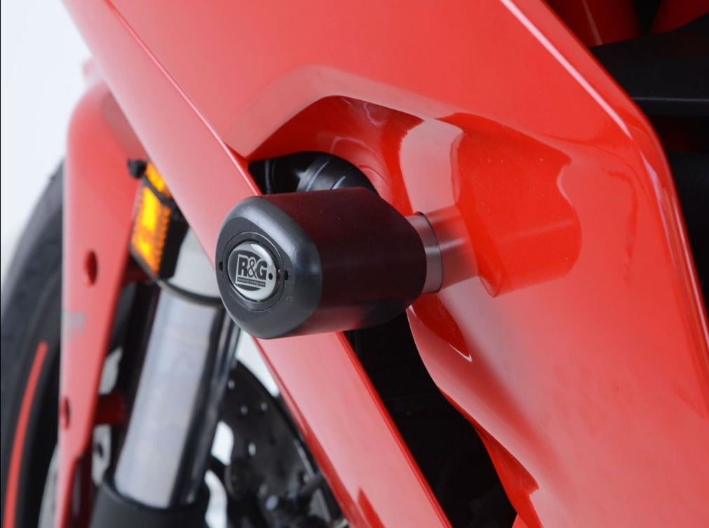 CP0427 - R&G RACING Ducati Supersport 939 / S (2017+) Frame Crash Protection Sliders "Aero"
