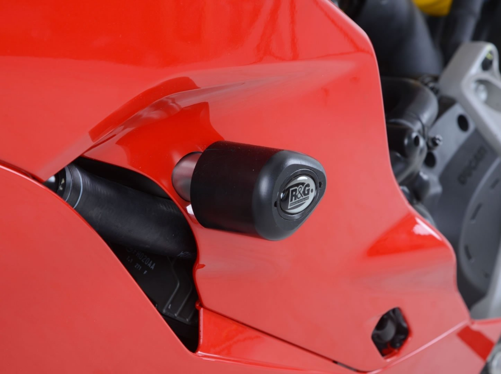 CP0427 - R&G RACING Ducati Supersport 939 / S (2017+) Frame Crash Protection Sliders "Aero"