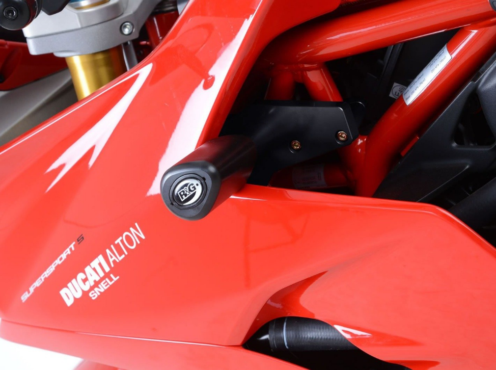 CP0428 - R&G RACING Ducati Supersport 939 / 939S (17/20) Frame Crash Protection Sliders "Aero"