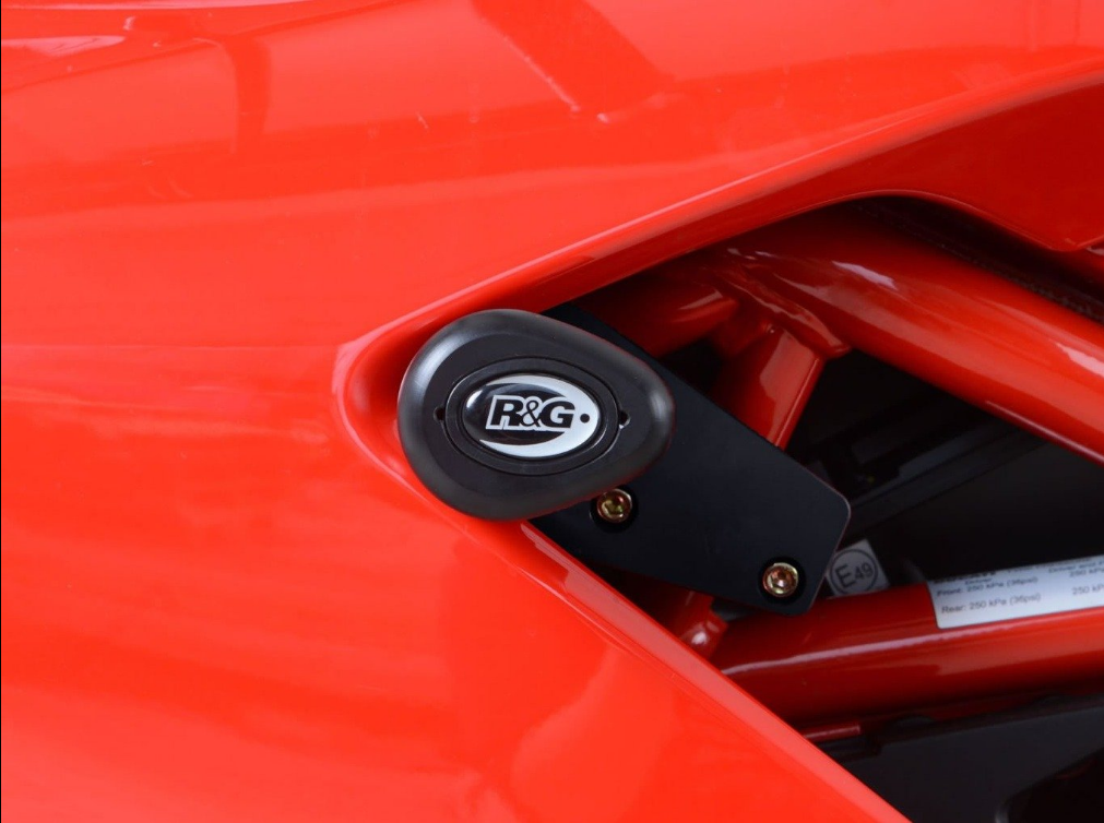 CP0428 - R&G RACING Ducati Supersport 939 / 939S (17/20) Frame Crash Protection Sliders "Aero"