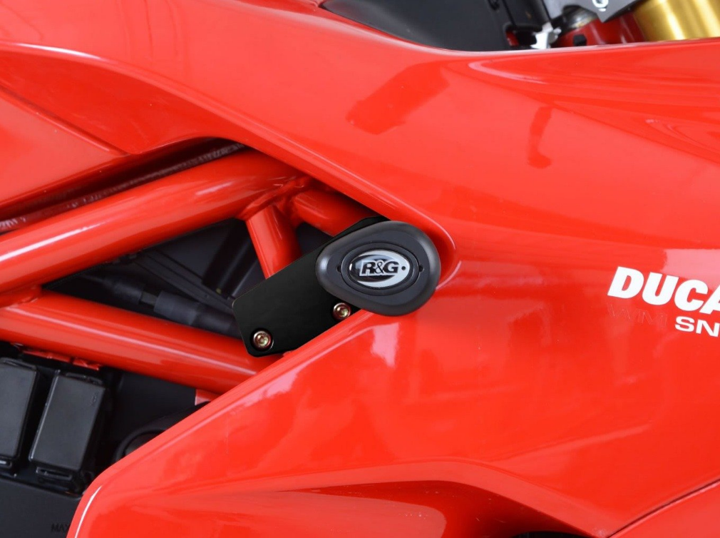 CP0428 - R&G RACING Ducati Supersport 939 / 939S (17/20) Frame Crash Protection Sliders "Aero"