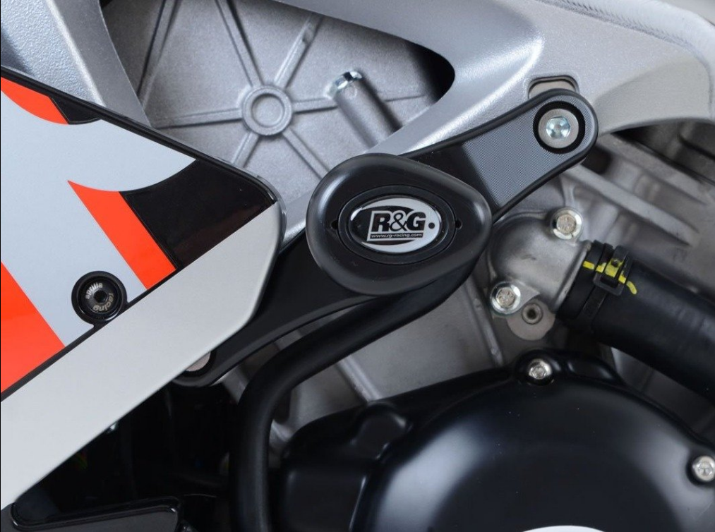 CP0257 - R&G RACING Aprilia RSV4 / Tuono V4 (09/20) Frame Crash Protection Sliders "Aero"