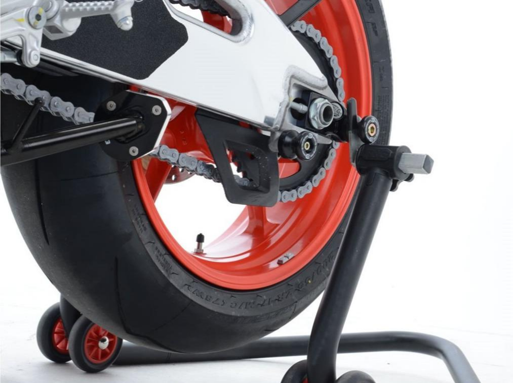 CR0030 - R&G RACING Aprilia RSV4 / Tuono V4 (2009+) Paddock Stand Bobbins (M10; offset)