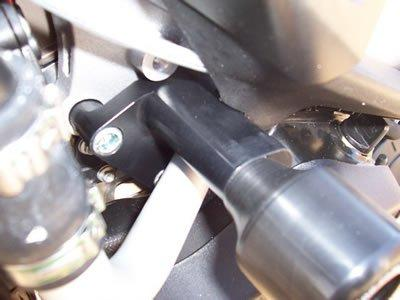 CP0177 - R&G RACING Aprilia Tuono V2 (06/10) Frame Crash Protection Sliders "Classic" (front)