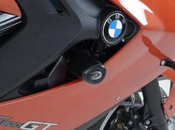 CP0345 - R&G RACING BMW F800GT (12/16) Frame Crash Protection Sliders "Aero"