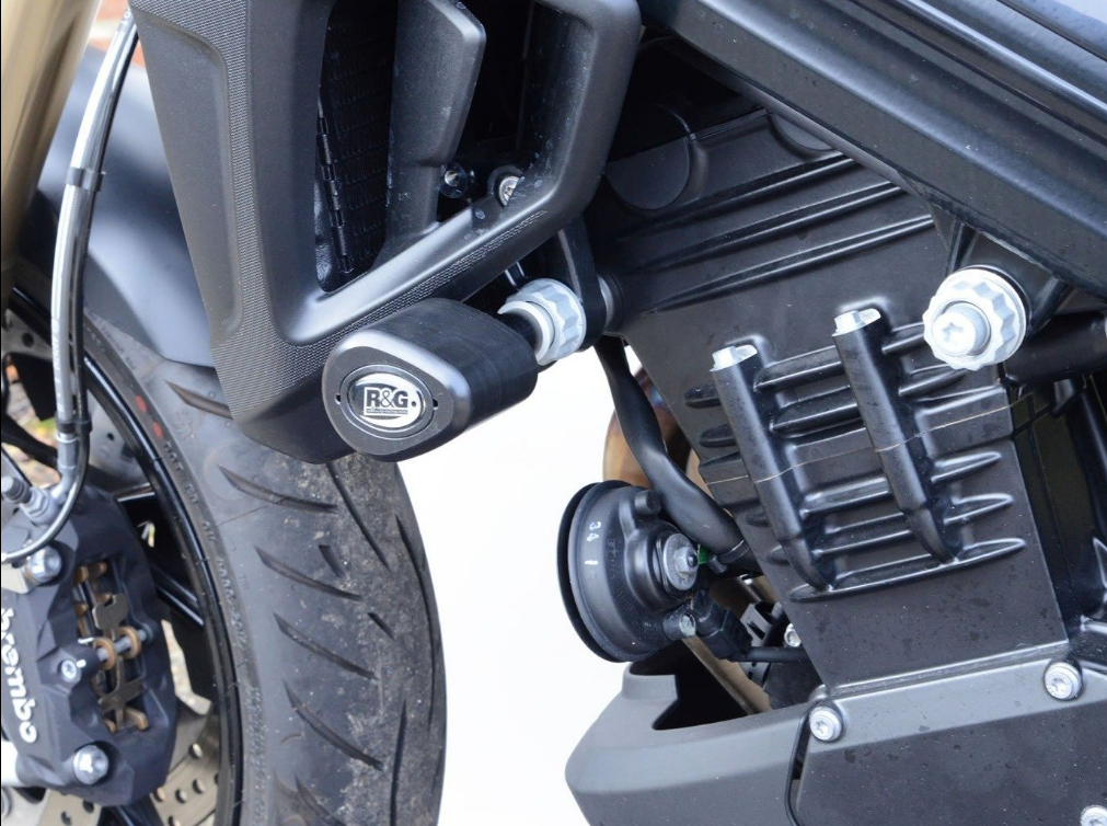 CP0396 - R&G RACING BMW F800R (15/19) Frame Crash Protection Sliders "Aero"