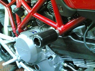 CP0097 - R&G RACING Ducati Monster S4 / 800 S2R Frame Crash Protection Sliders "Classic"