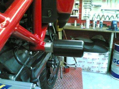 CP0097 - R&G RACING Ducati Monster S4 / 800 S2R Frame Crash Protection Sliders "Classic"