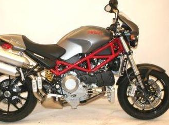 CP0224 - R&G RACING Ducati Monster S4RS / Multistrada 1100 Frame Crash Protection Sliders "Aero"