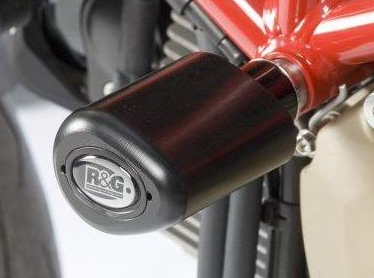 CP0253 - R&G RACING Ducati Hypermotard 1100 Evo/796 Frame Crash Protection Sliders "Aero"