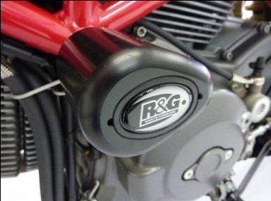 CP0253 - R&G RACING Ducati Hypermotard 1100 Evo/796 Frame Crash Protection Sliders "Aero"
